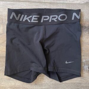 Nike Pro Black Performance Shorts EUC size S